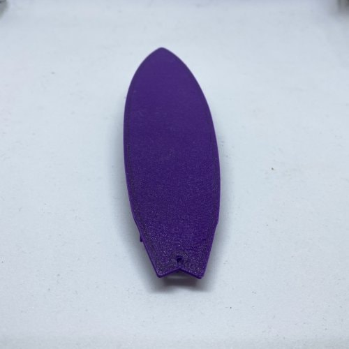 Finger surfboard
