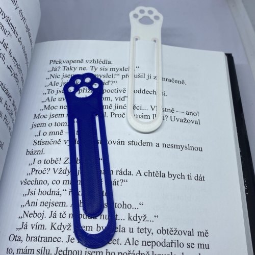2ks Záložka - tlapka